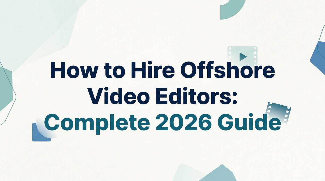 Offshore video editors