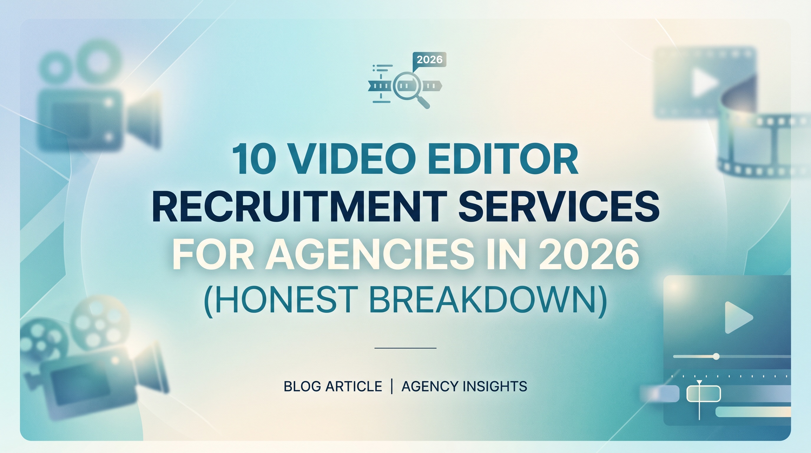 10 Video Editor Recruitment Services for Agencies in 2026 (Honest Breakdown) — featured image