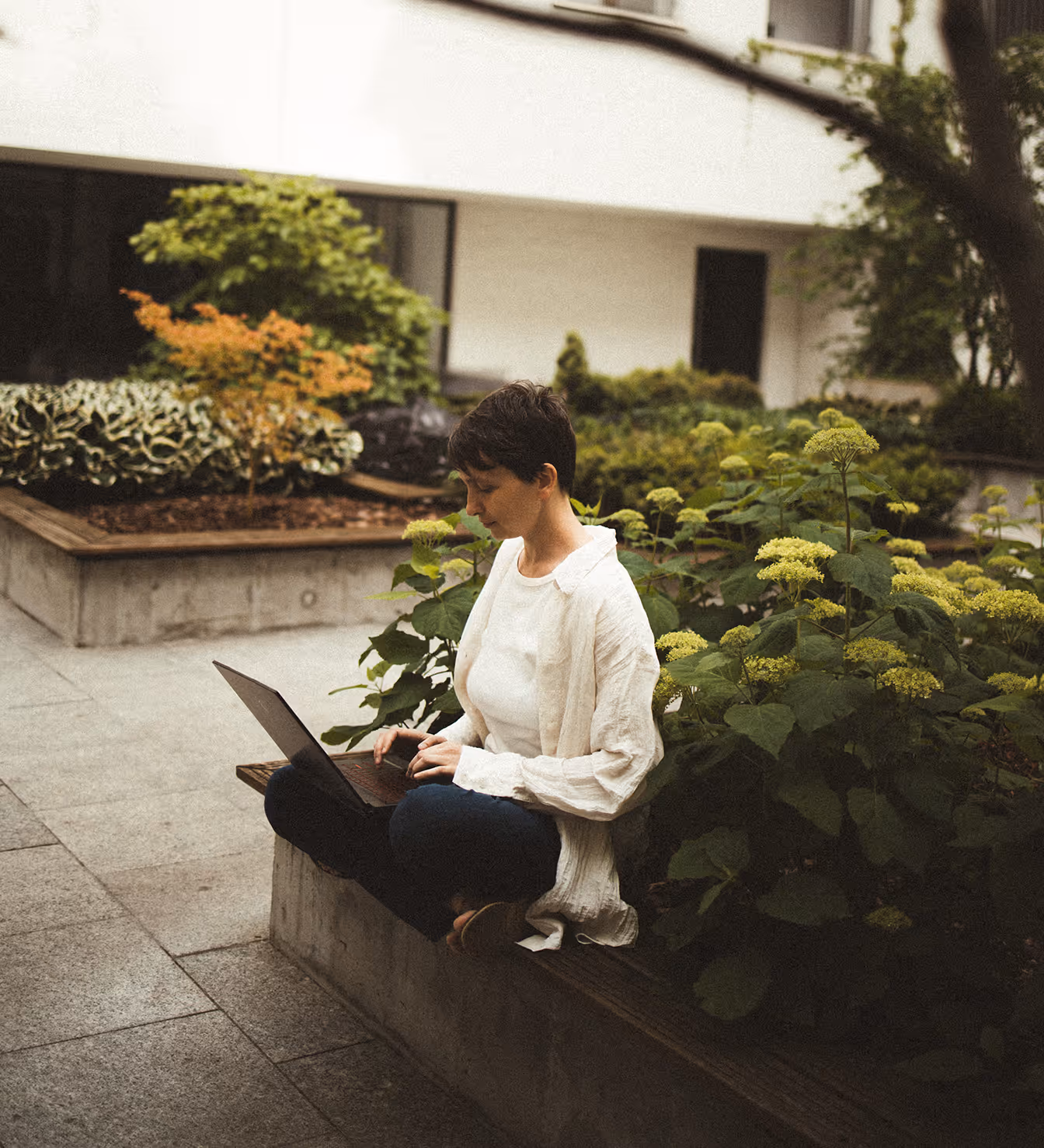 Preview of the website for a cloud solution services