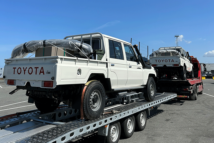 Toyoto Landcruiser Export Europe