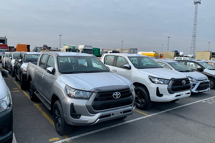 Toyota Hillux Export Europe