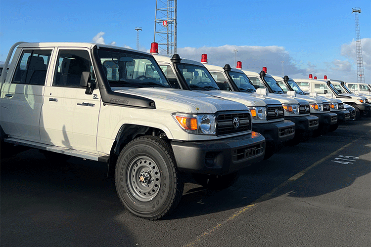 Toyoto Landcruiser Ambulance Export Europe