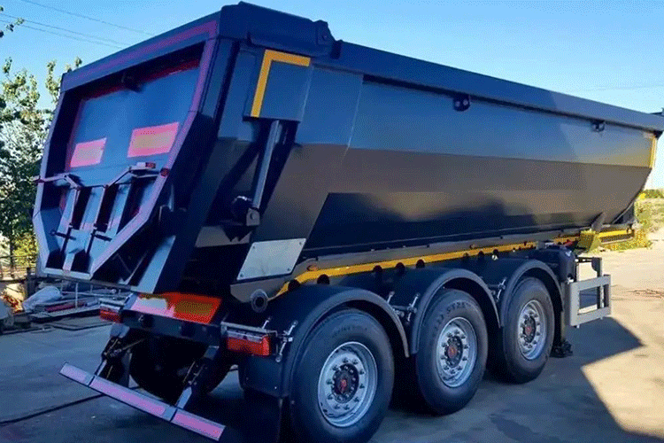 Schmitz Tipping Trailer Export Europe