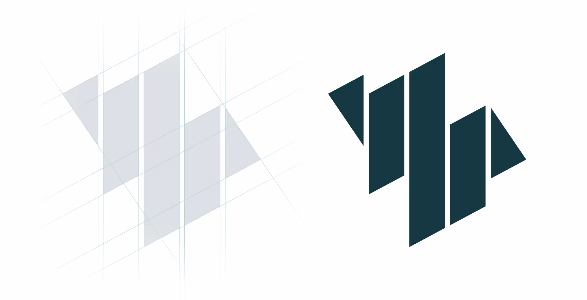 logo showing constructions lines