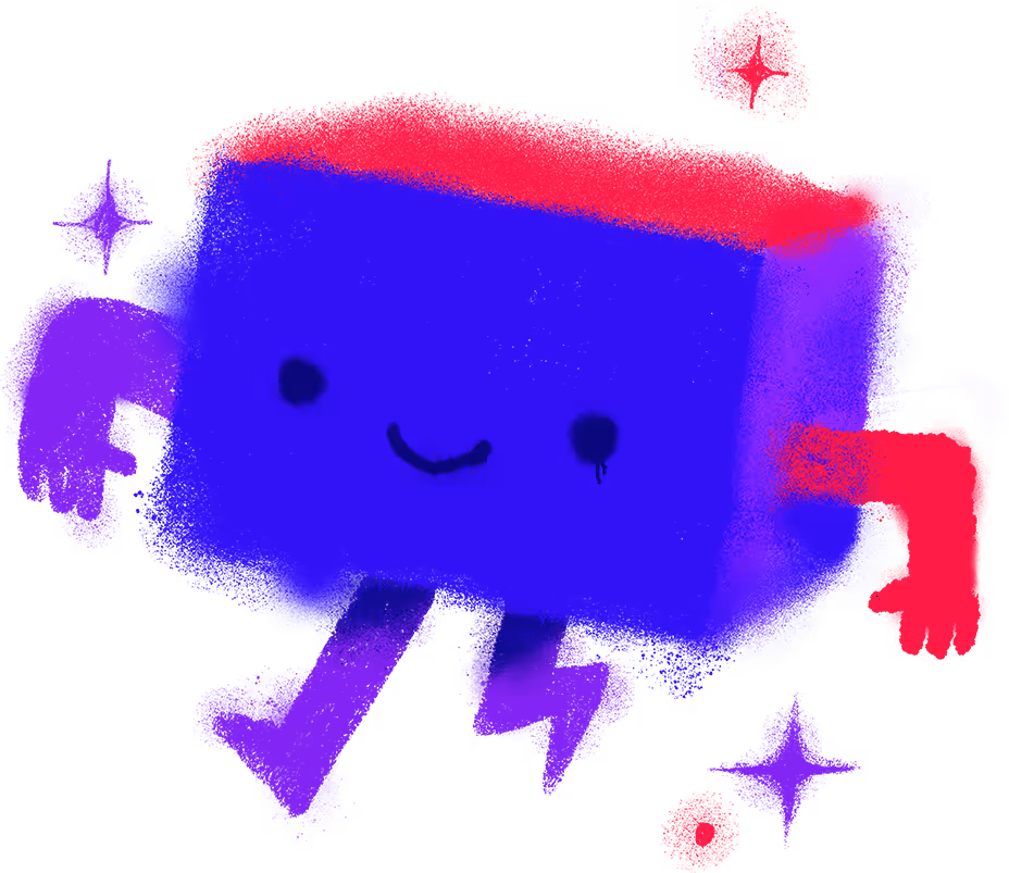 graffiti block character