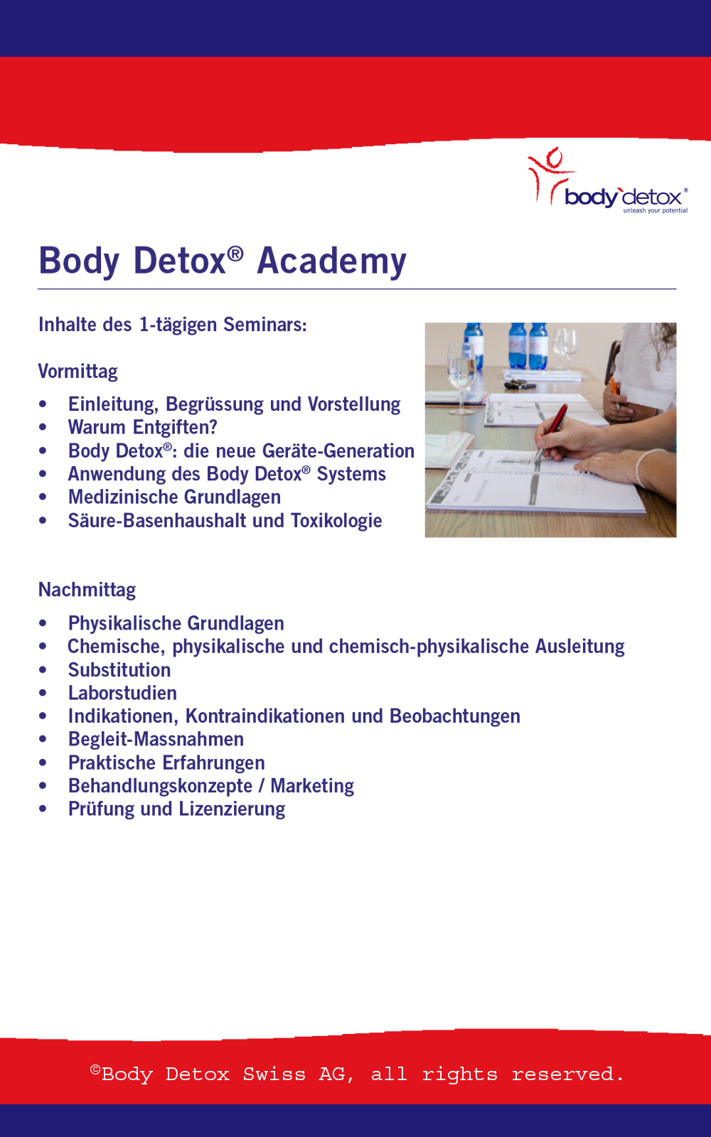 Seite 13 der Body Detox Broschüre