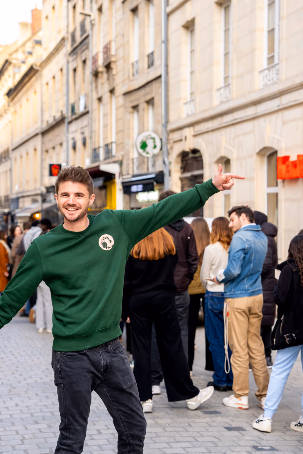 Photo lors de la soirée des 100 burgers offerts au restaurant de Caen