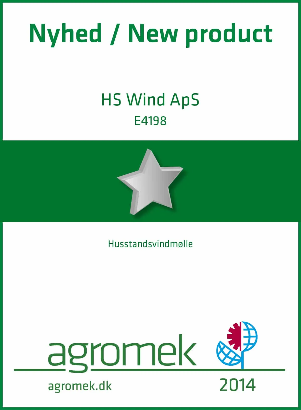 Stjernenyhed på AGROMEK
