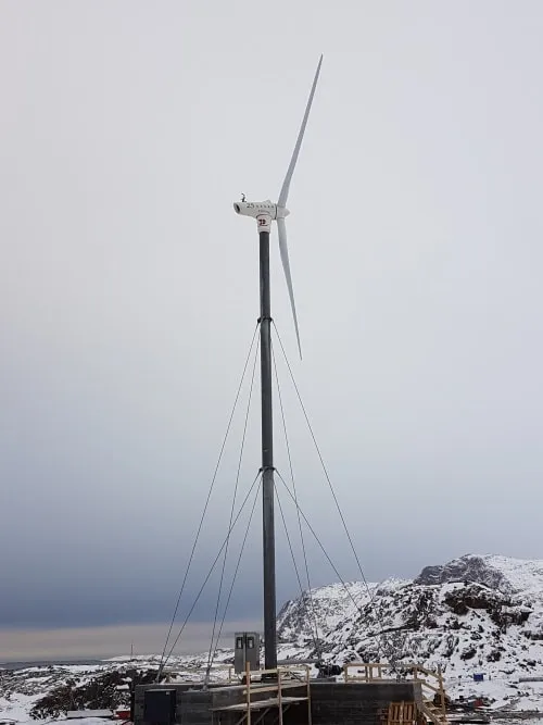 Vejroe and Greenland turbines were successfully installed