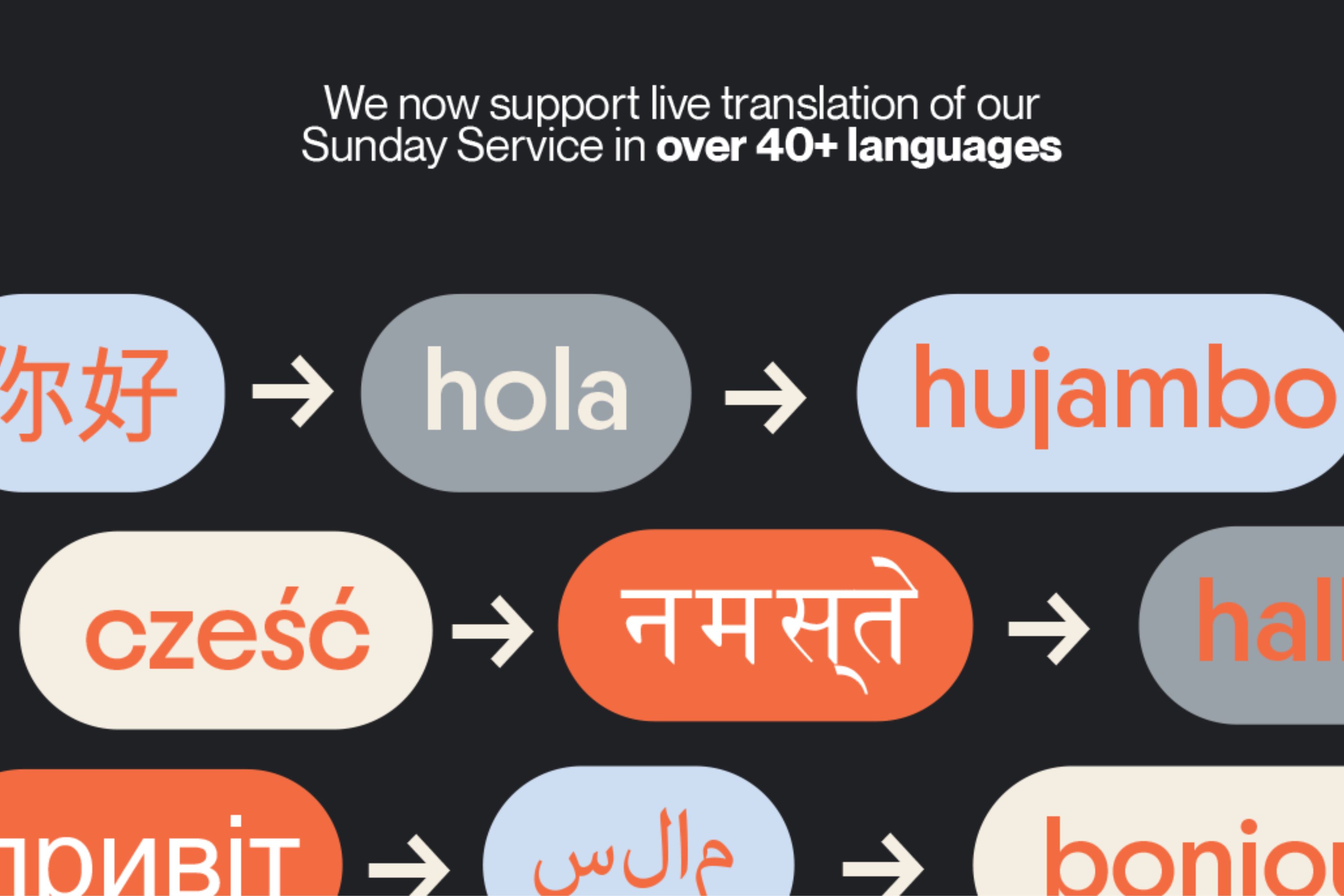 translation on sundays