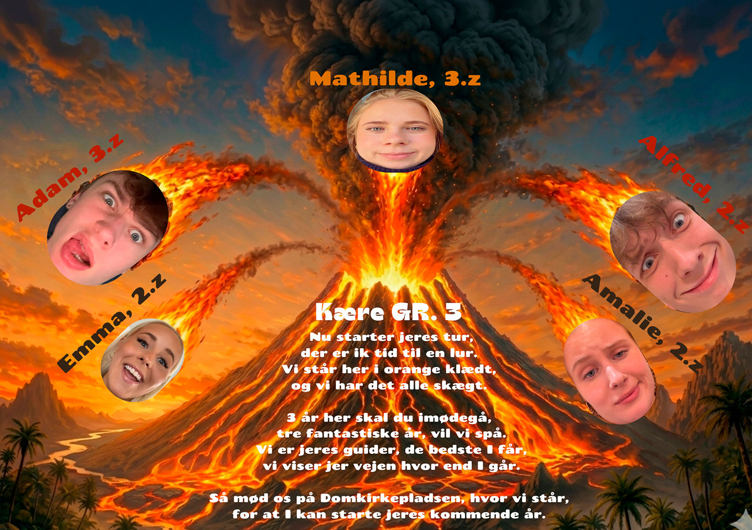 Første skoledag 10. august kl. 9