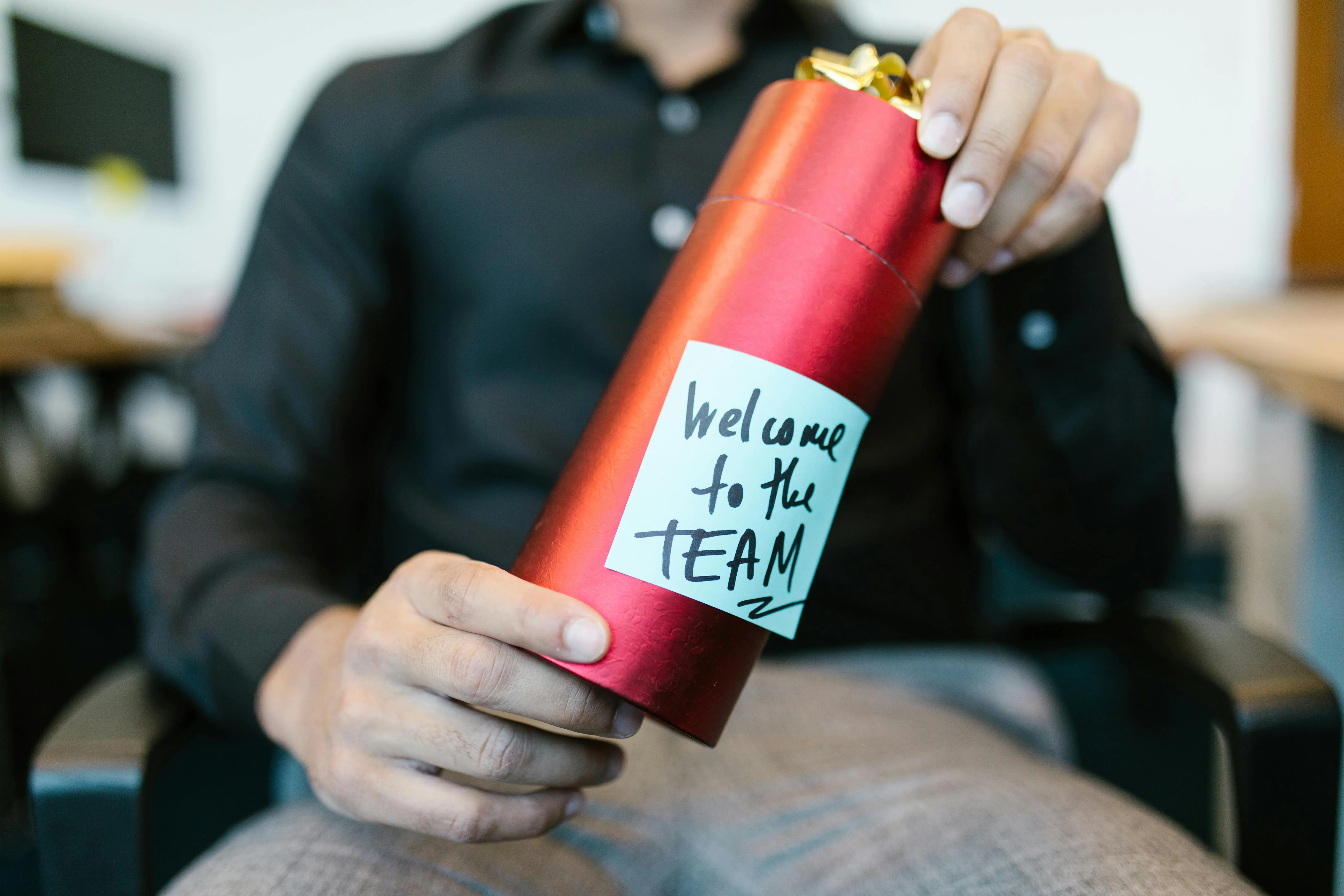 Message modèle d'onboarding