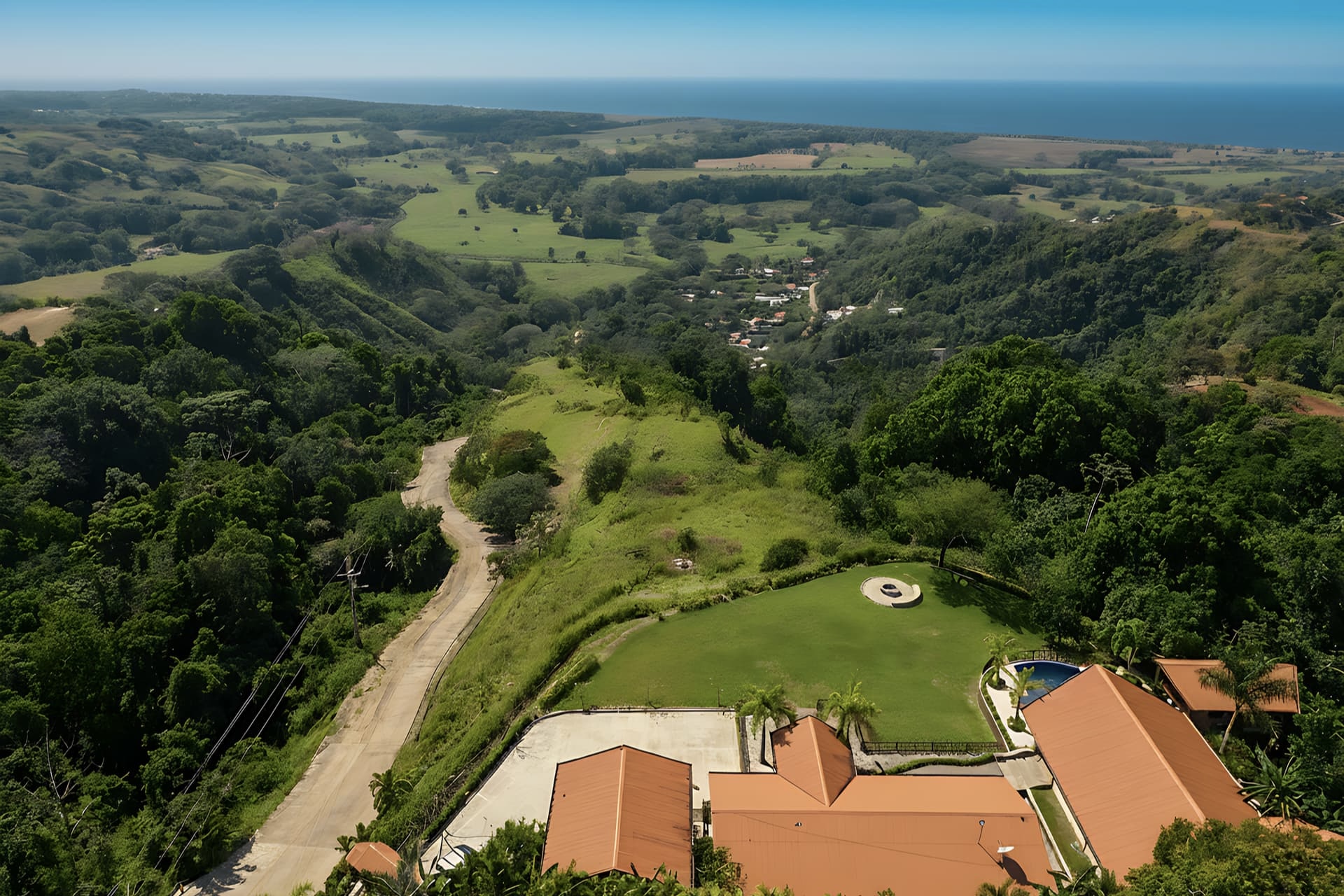 Villa Serendida, With Panoramic Ocean and Mountain Views