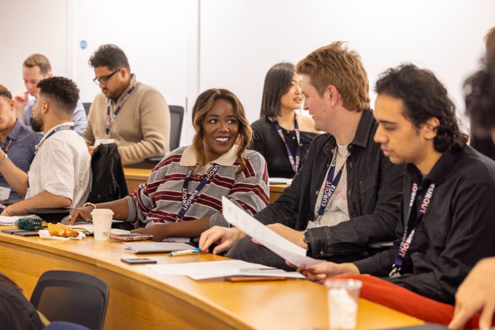 A workshop session at London Business School