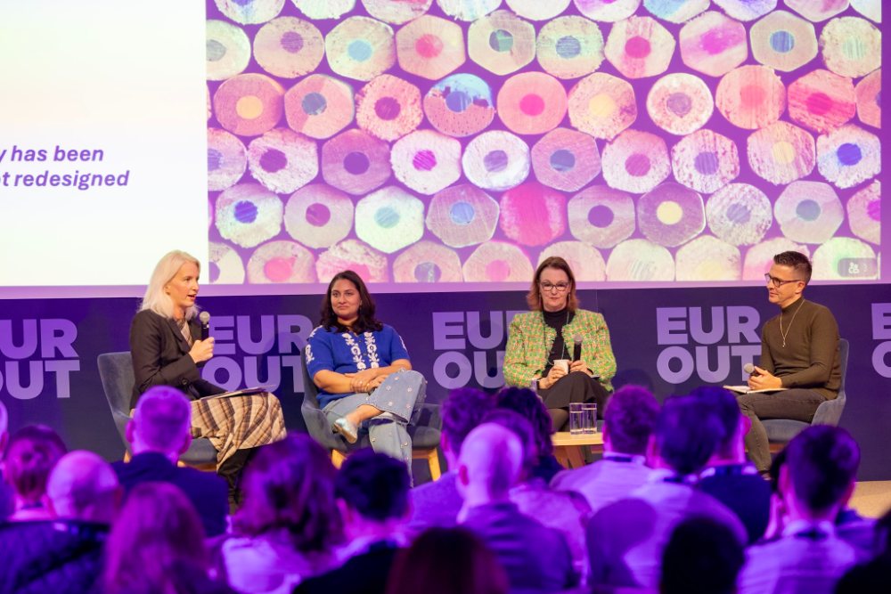 Main-stage panel at EUROUT