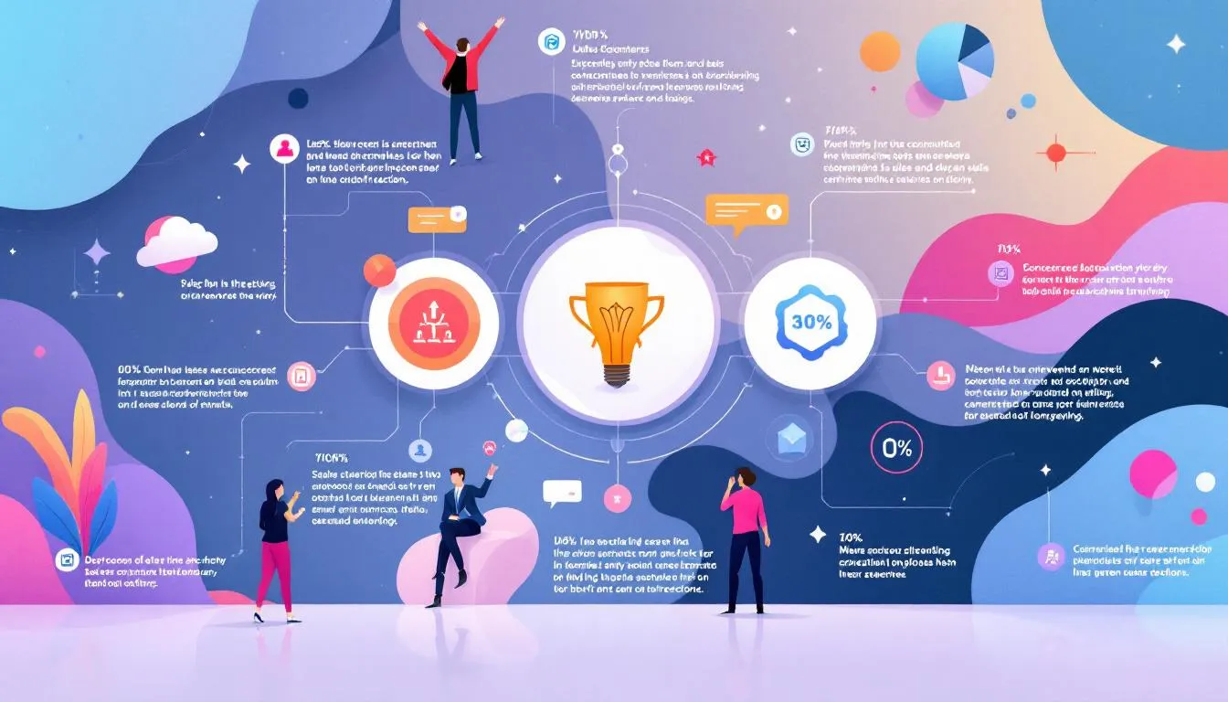 A successful sales team implementing a sales qualification framework.
