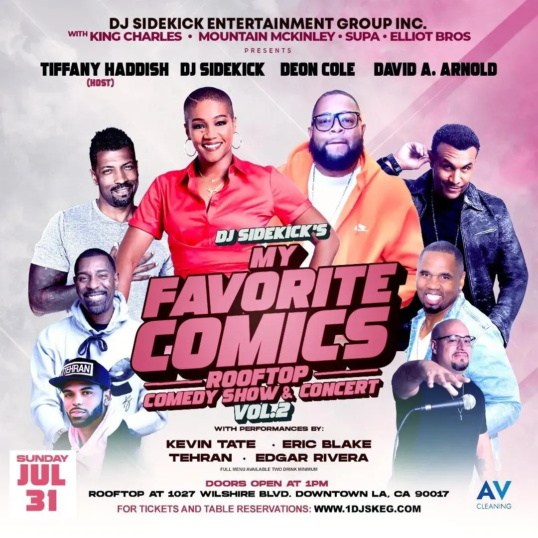 Tiffany Haddish Rooftop Comedy Show