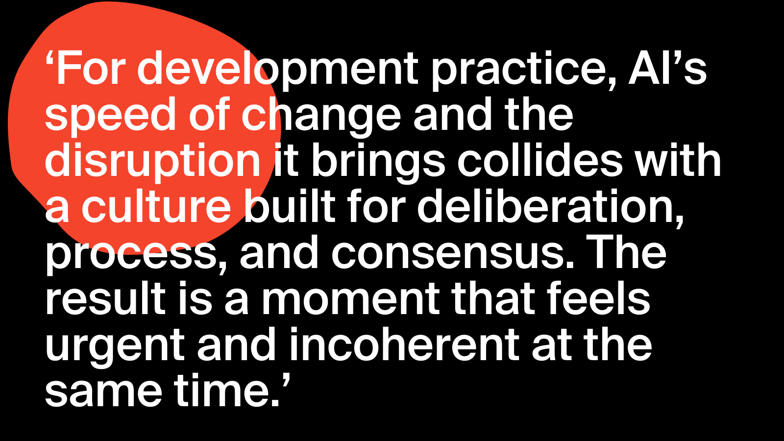 AI x Development: mindsets shaping the moment