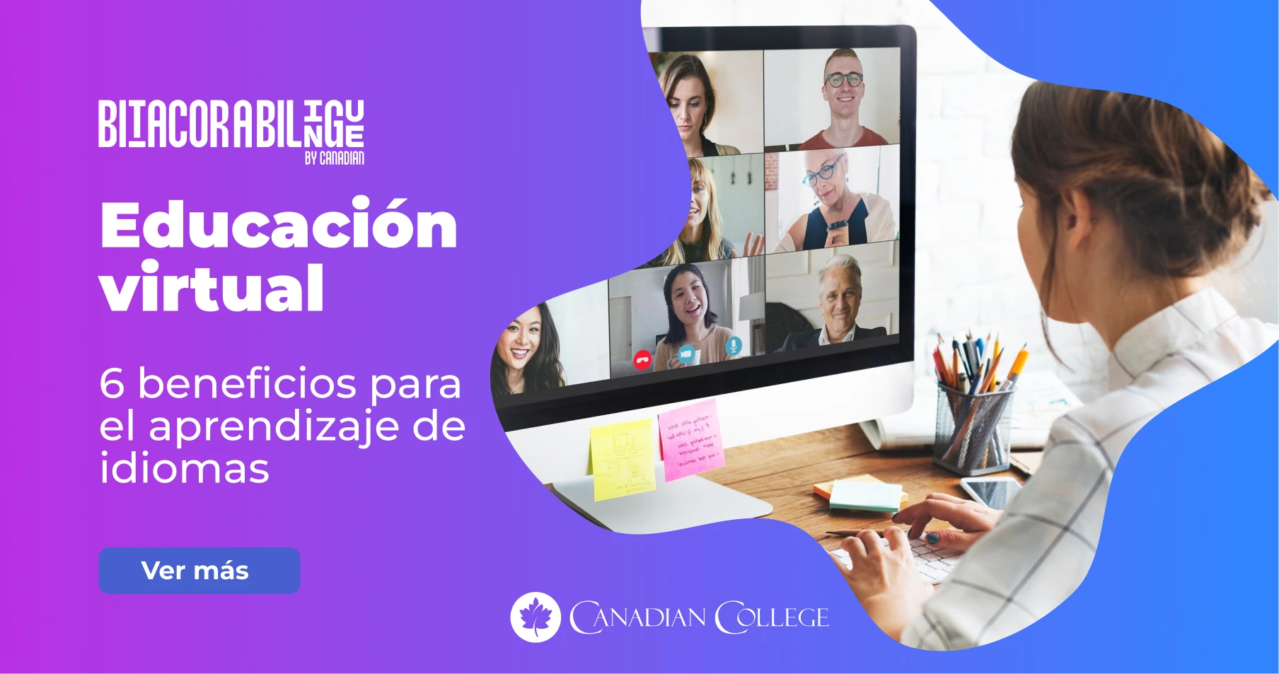 Educación virtual: 6 beneficios para el aprendizaje de idiomas