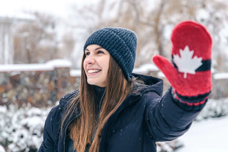 Mujer en Canadá