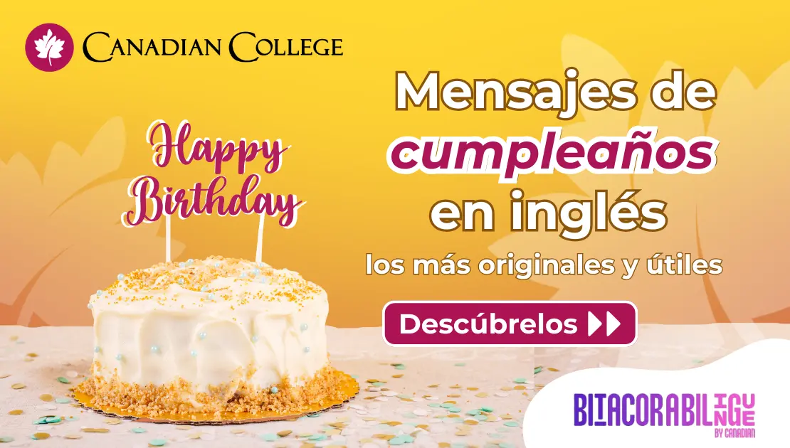 mensajes de cumpleaños en inglés