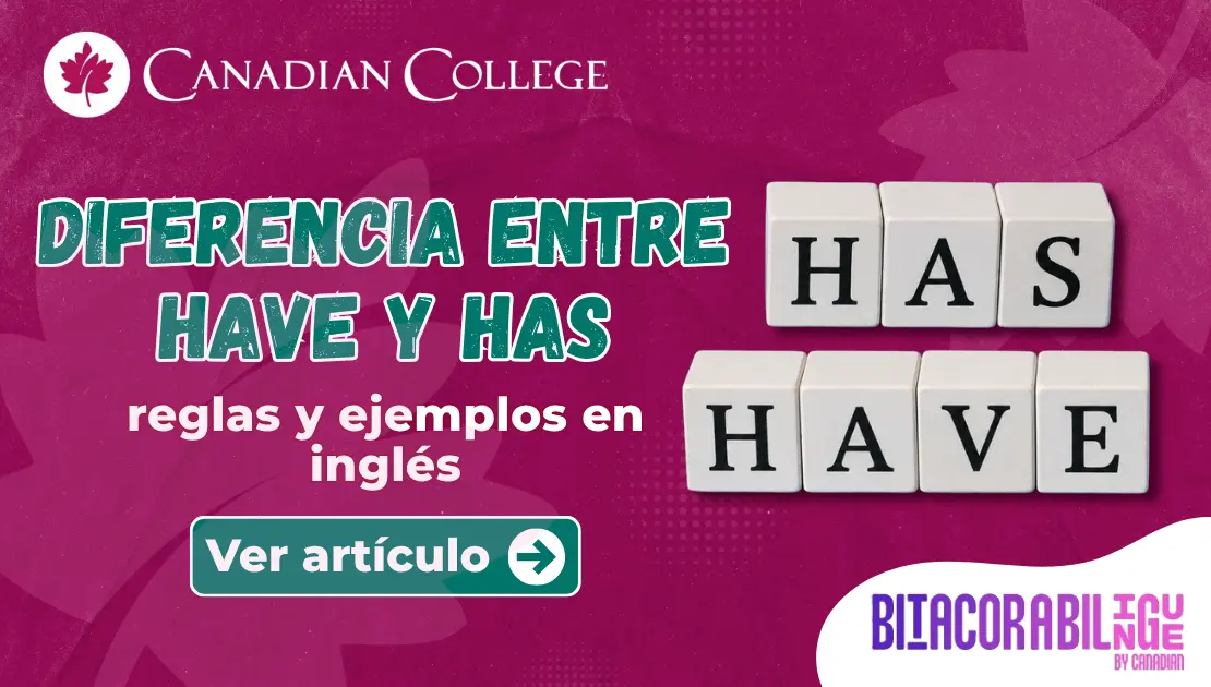 guía de diferencia de have y has en inglés