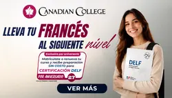 Curso de francés con preparación para el examen DELF en Canadian College