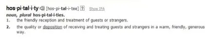 hospitality_definition