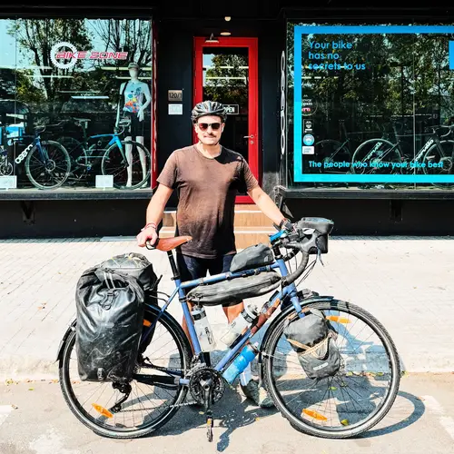 Ben Clark | Cycling Around the World for Men's Health