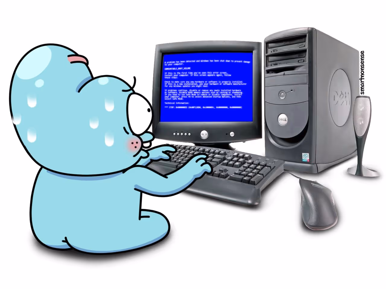 Derd encounter computer virus