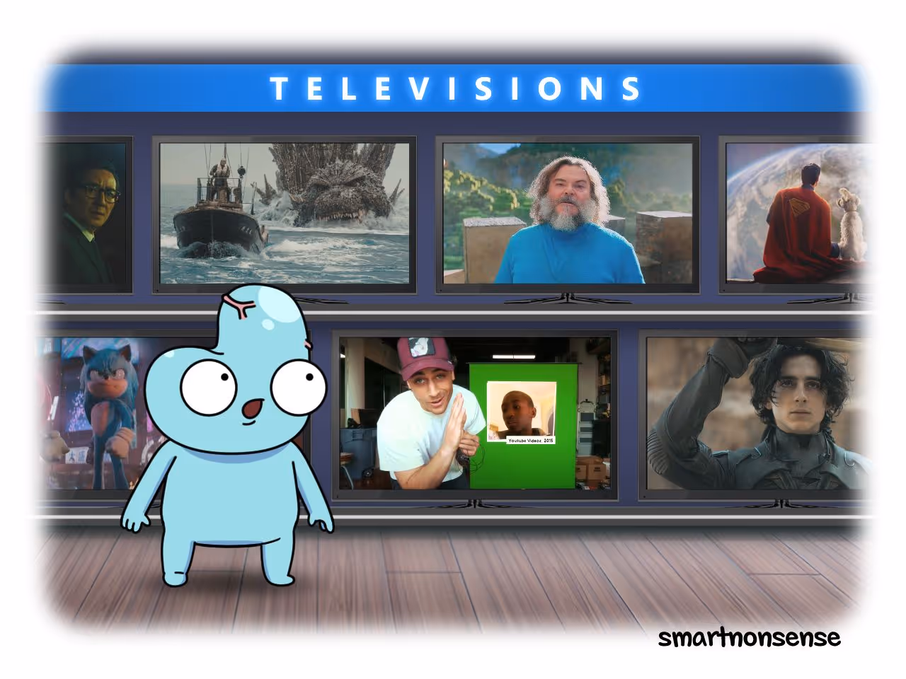 Derd watching at different tv