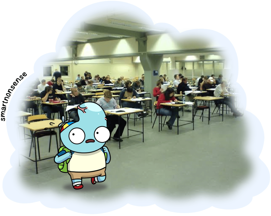 Derd dreaming in school