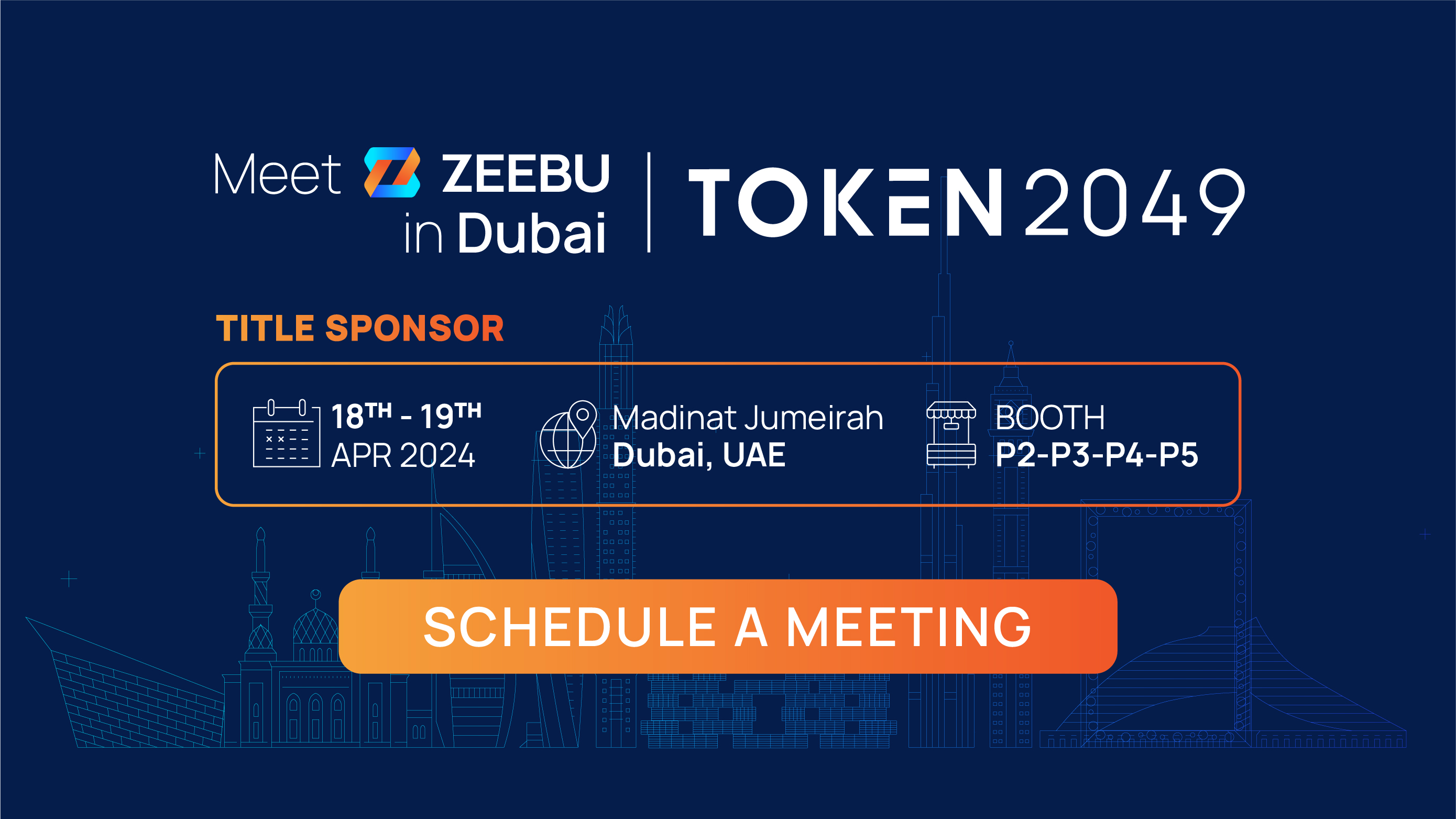 ZEEBU is coming to Token2049 Dubai