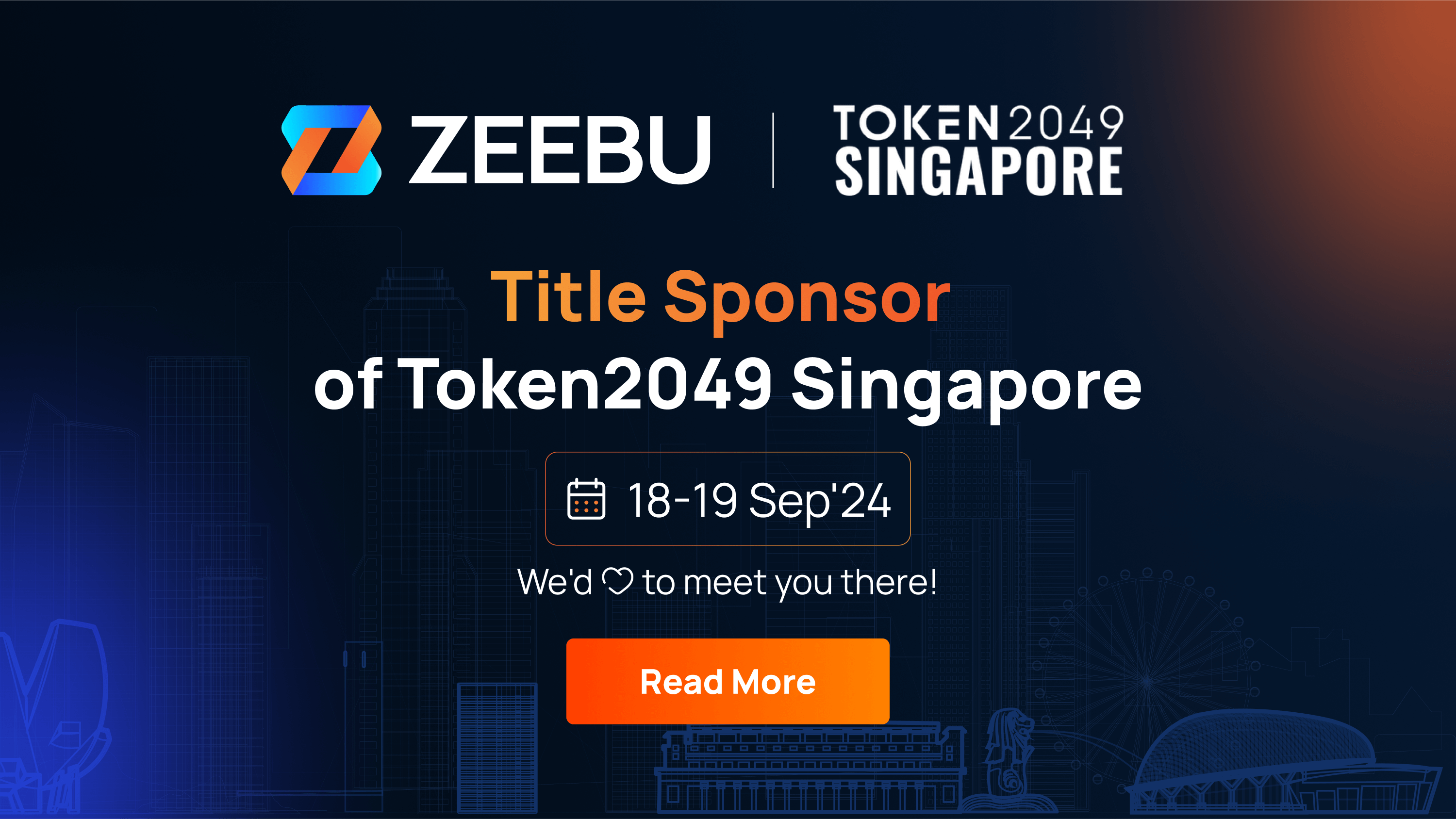 Zeebu is Joining Token2049 Singapore as Title Sponsor