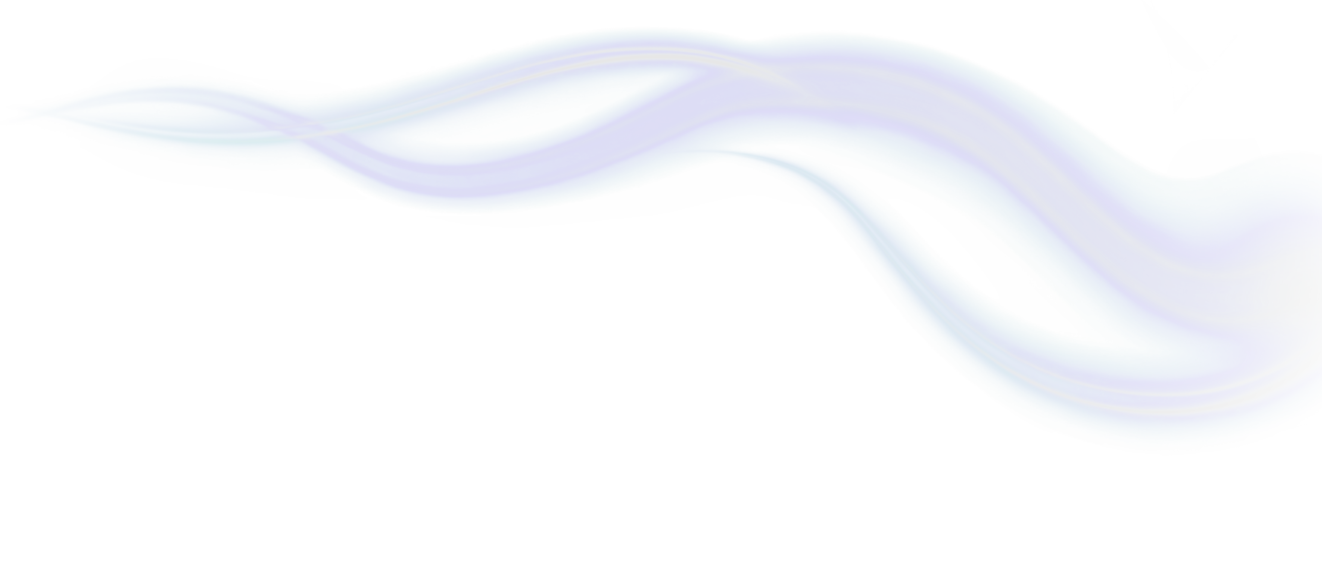 Abstrakte, weich geschwungene blaue und violette Lichtwellen vor schwarzem Hintergrund.