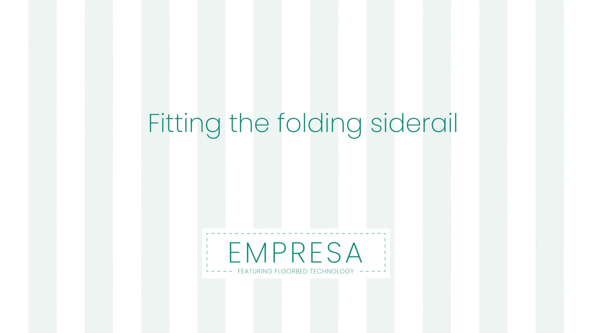 Fitting Empresa folding siderails