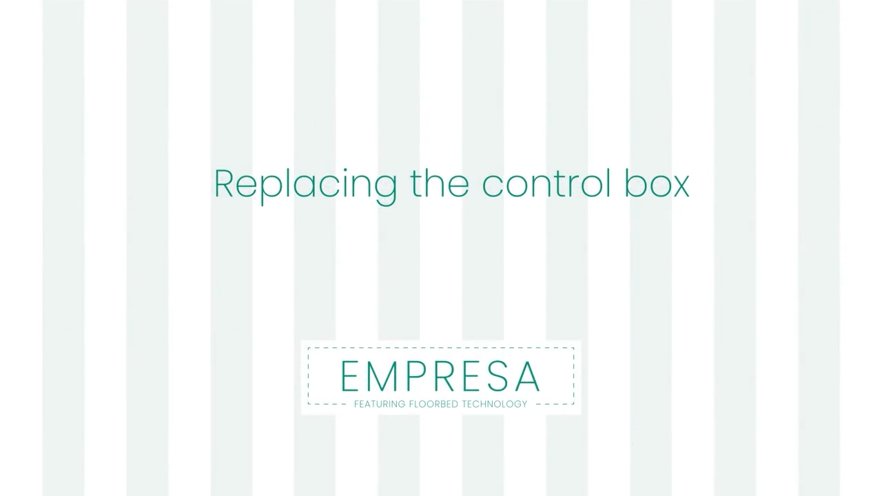 Replacing the control box