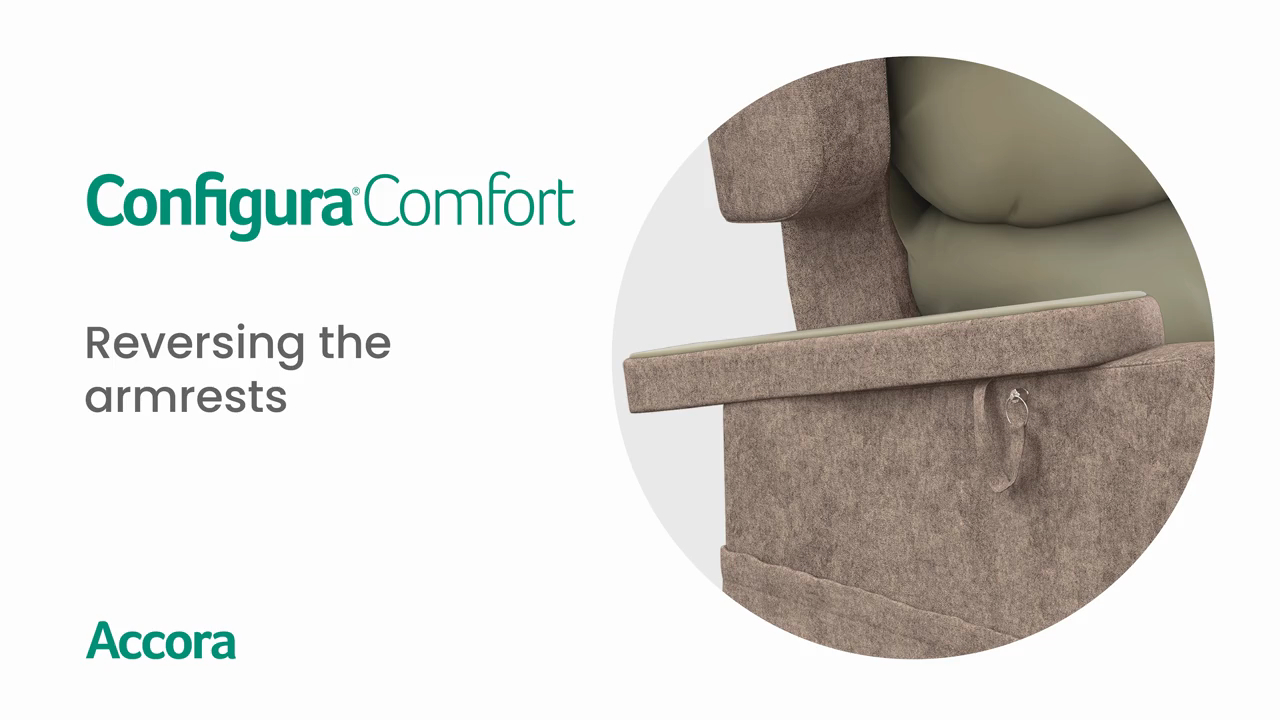 Reversing the armrests