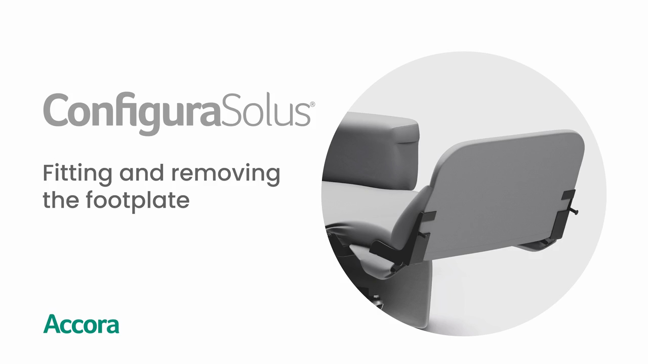 Fitting and removing the footplate