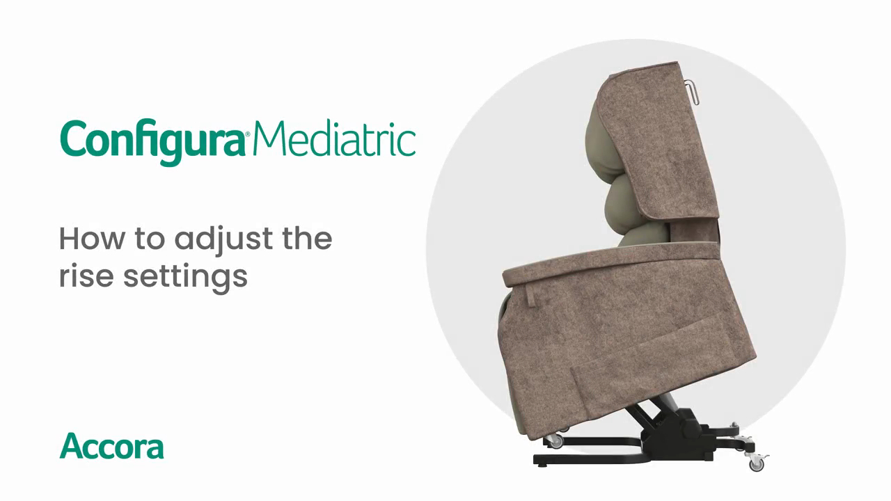 Configura Mediatric Rise Settings