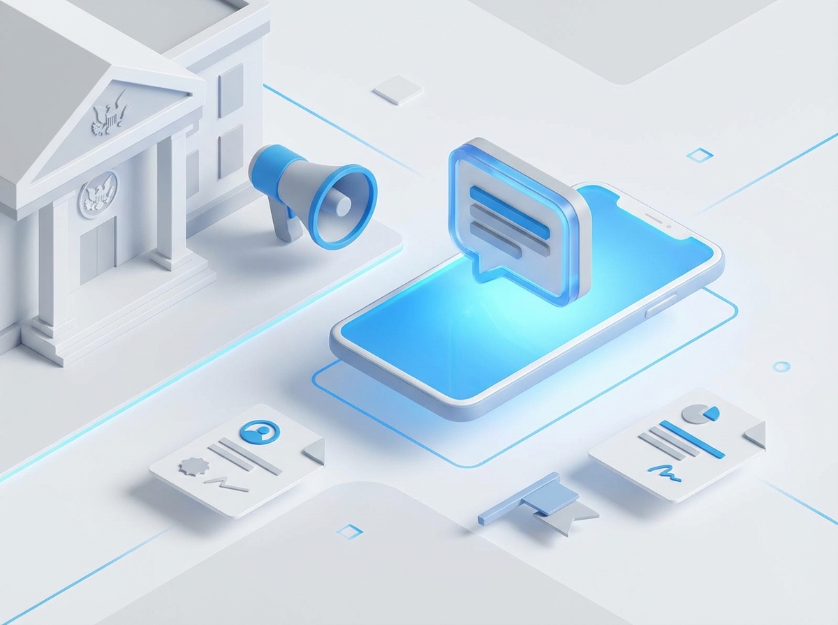 Notifica a ciudadanos con SMS masivos: alertas, trámites, pagos y avisos oficiales. Entrega directa al celular, sin apps.
