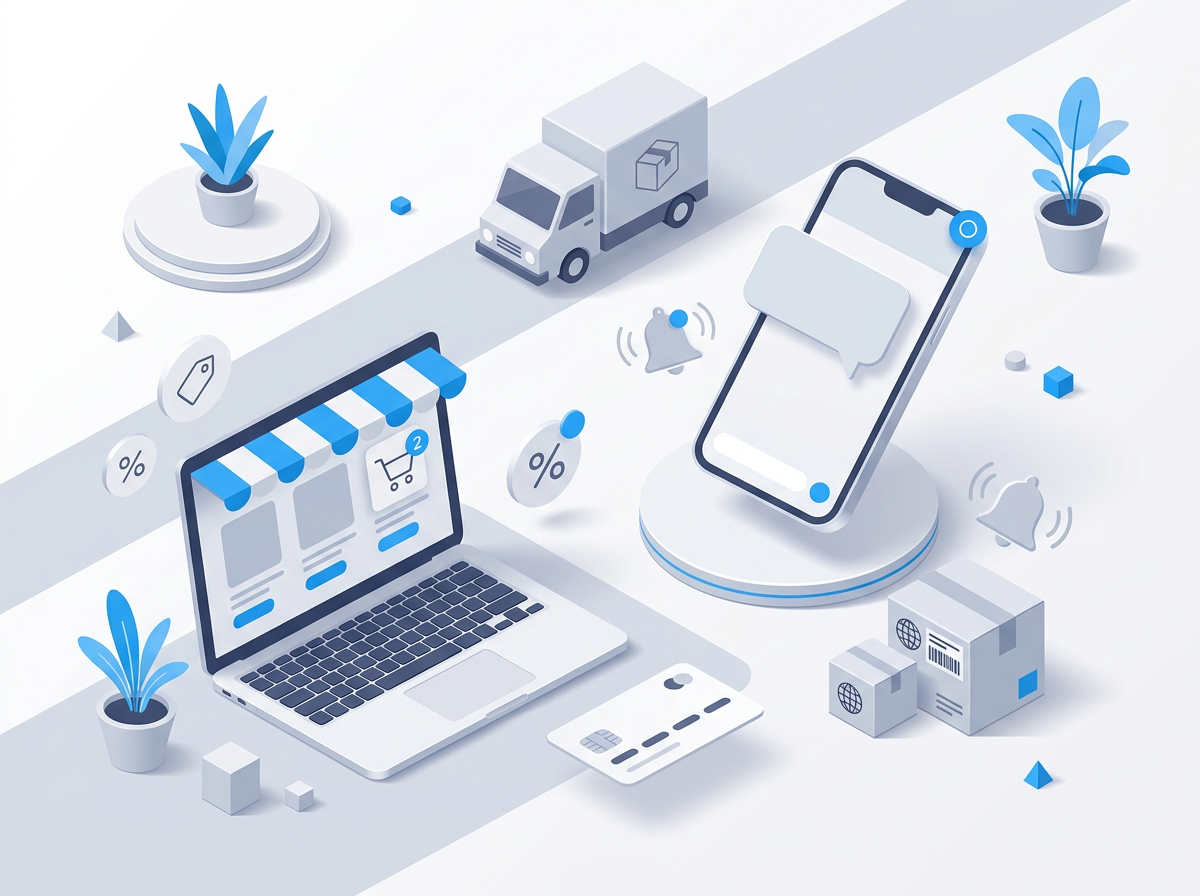 Recupera carritos abandonados y confirma pedidos por SMS. Aumenta conversiones con mensajes que se leen en 3 minutos. Desde $0.25/msg.