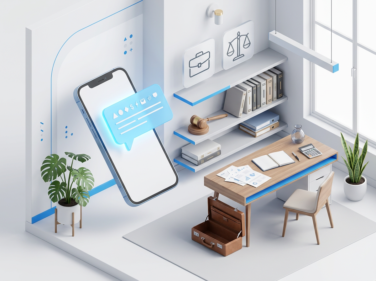 Envía recordatorios de cita, cobra honorarios y notifica fechas fiscales o legales por SMS. La plataforma que despachos en México ya usan para cobrar.