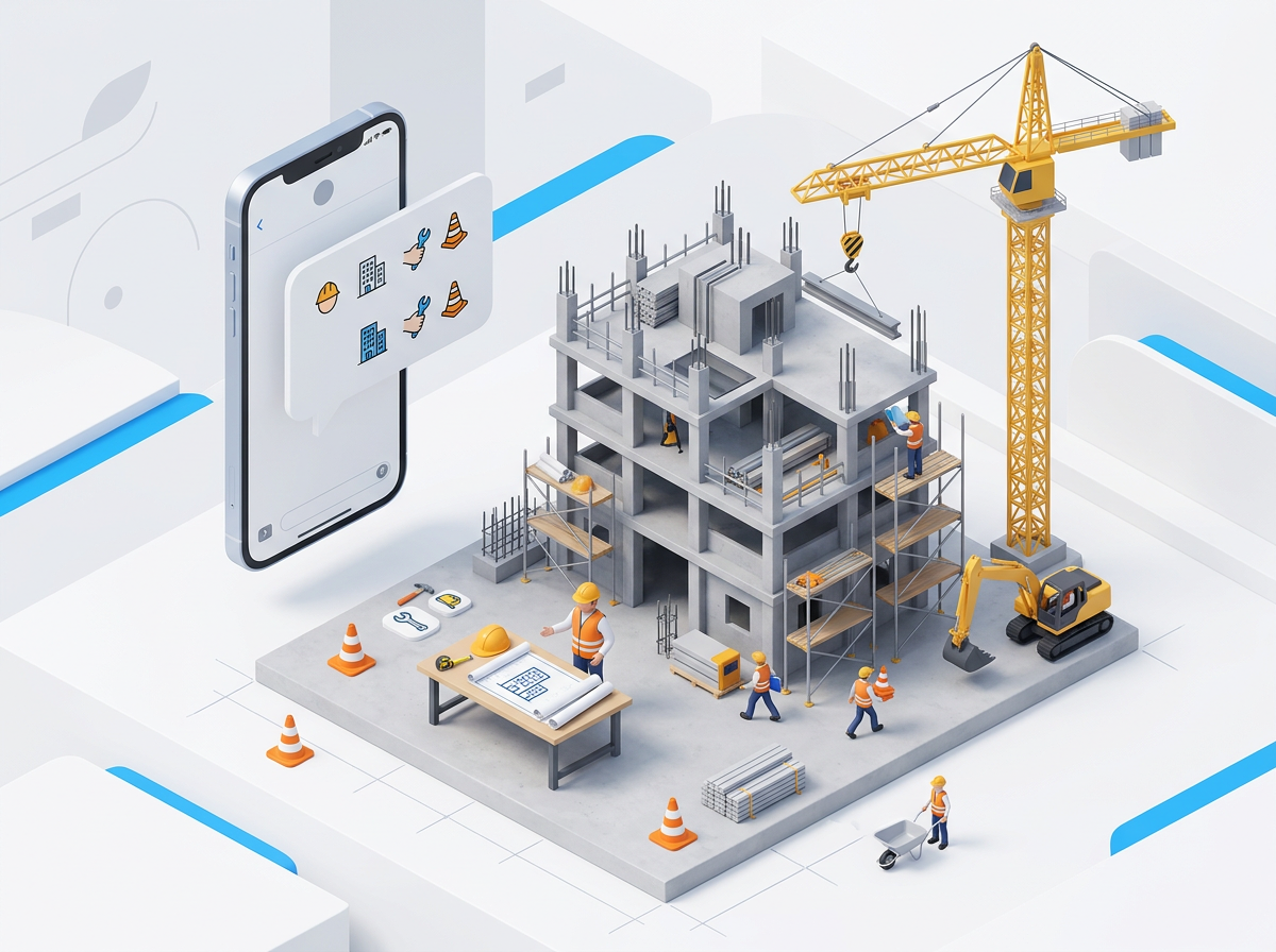 Coordina cuadrillas, envía avances de obra a clientes y cobra ministraciones por SMS. La herramienta que constructoras en México usan para no perder tiempo.