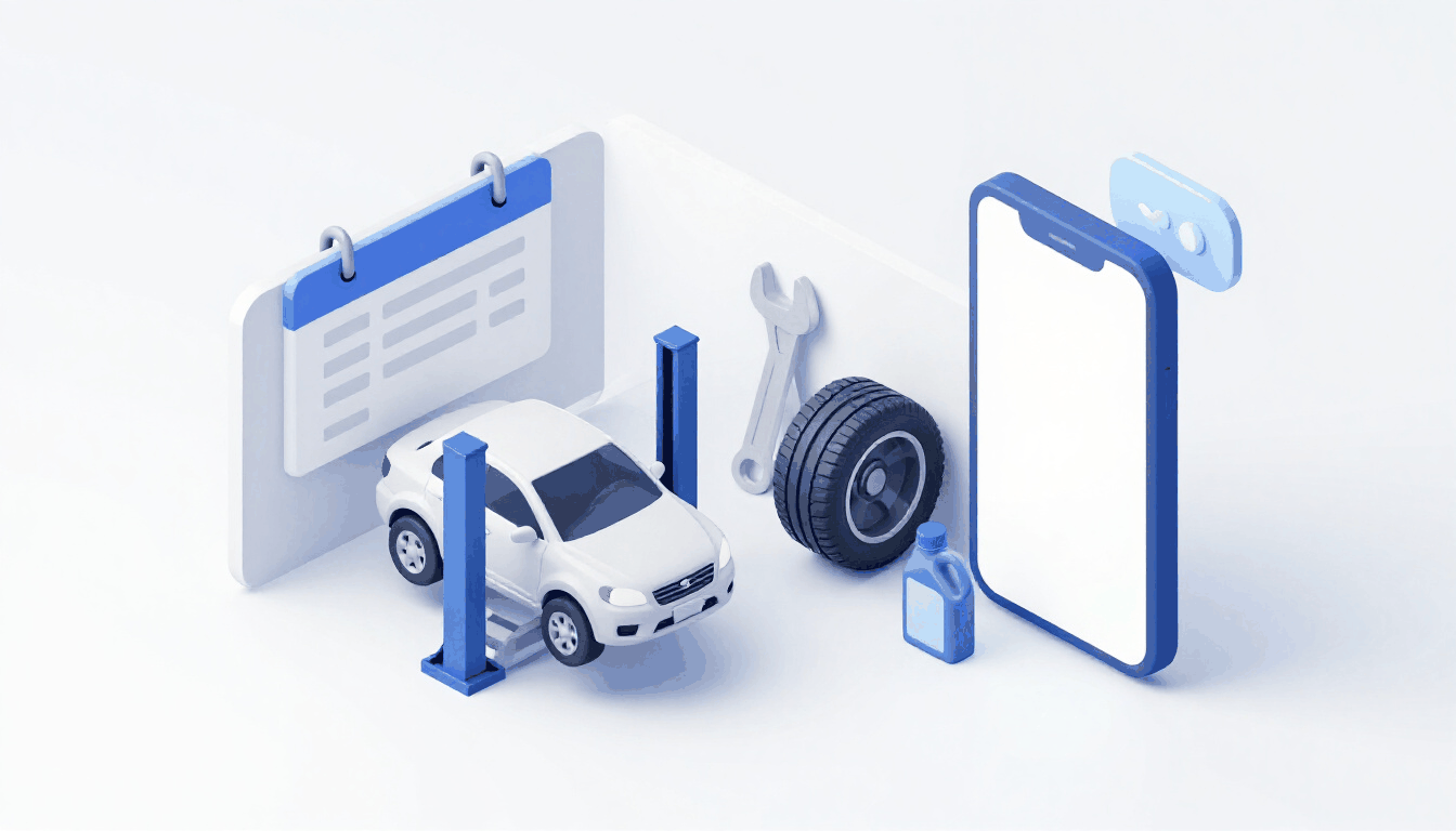 SMS para talleres mecánicos: recordatorios de servicio y seguimiento de clientes