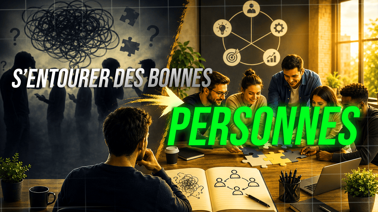 s'entourer des bonnes personnes