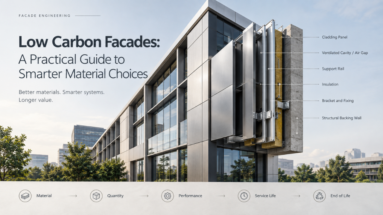Low Carbon Facades: A Practical Guide to Smarter Material Choices - ISE