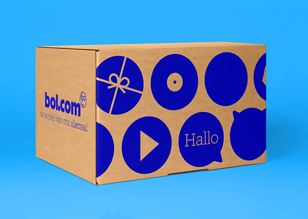 bol verzenddoos in branding