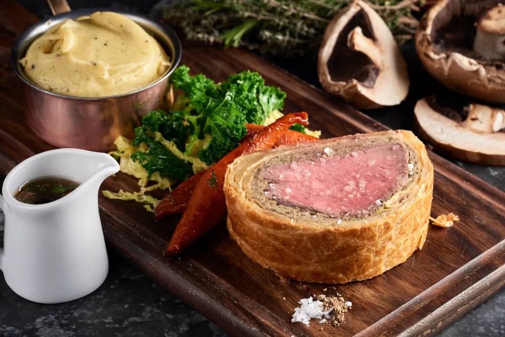 Beef Wellington, Bread Street Kitchen & Bar Dubai - credit: Atlantis, The Palm