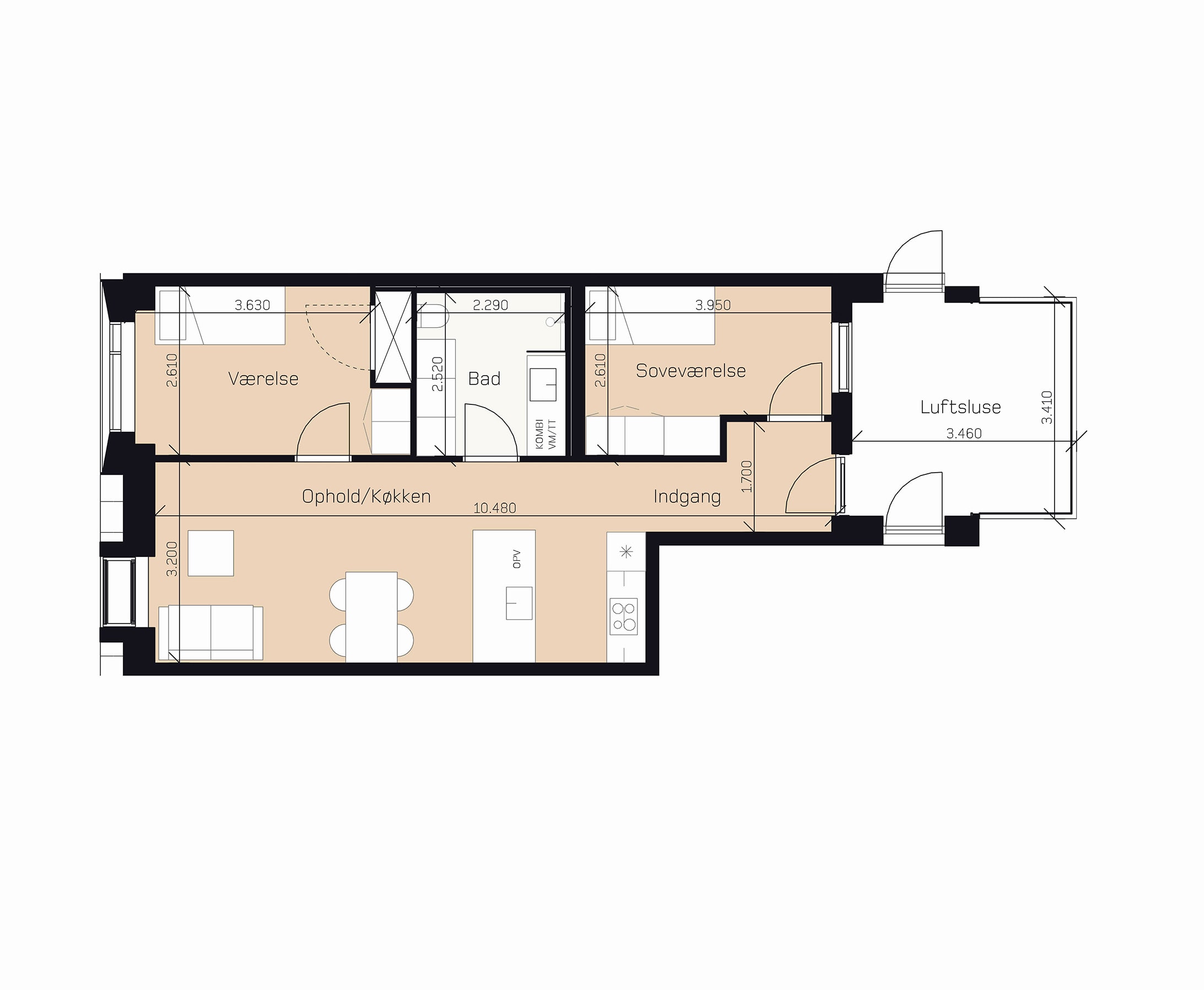 Nørrebrogade 14 3.4